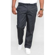 D555 Basilo Fully Elastic Waist Rugby Trousers - Black