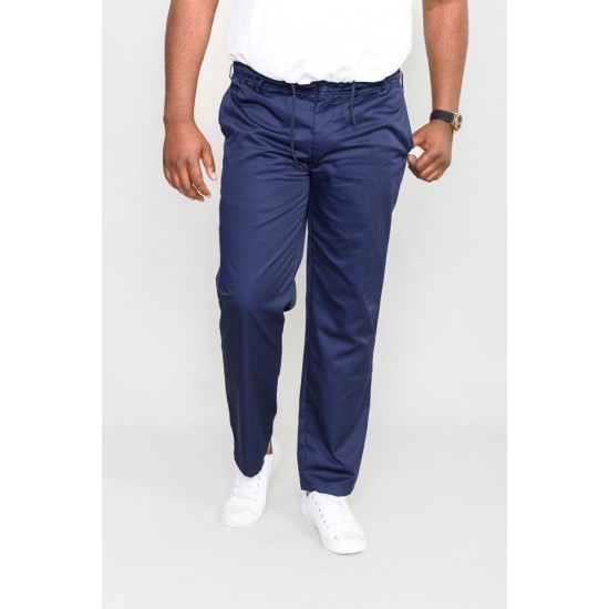 D555 Basilo Fully Elastic Waist Rugby Trousers - Navy