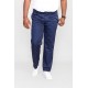 D555 Basilo Fully Elastic Waist Rugby Trousers - Navy