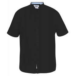 D555 Short Sleeve Oxford Shirt - Black