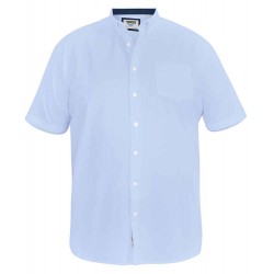 D555 Short Sleeve Oxford Shirt - Blue