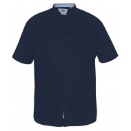 D555 Short Sleeve Oxford Shirt - Navy