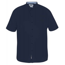 D555 Short Sleeve Oxford Shirt - Navy