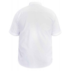 D555 Short Sleeve Oxford Shirt - White