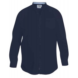 D555 Long Sleeve Oxford Shirt - Navy