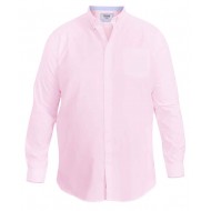 D555 Long Sleeve Oxford Shirt - Pink