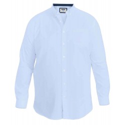 D555 Long Sleeve Oxford Shirt - Blue