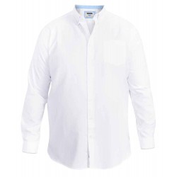 D555 Long Sleeve Oxford Shirt - White