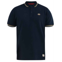 D555 Otis Knitted Polo - Navy