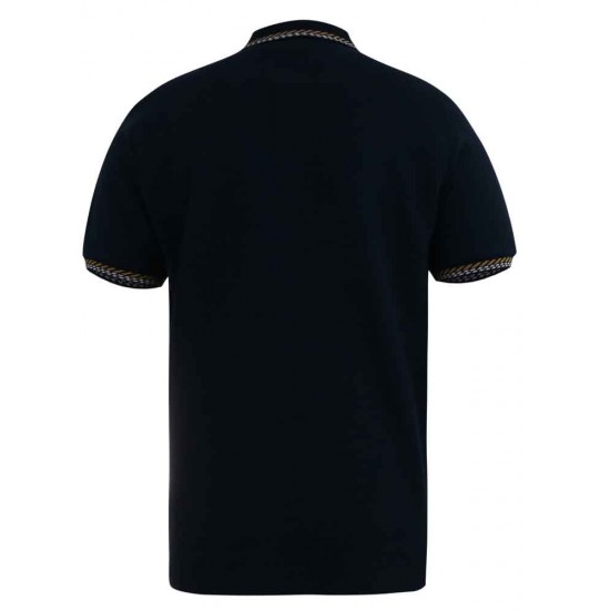 D555 Otis Knitted Polo - Navy