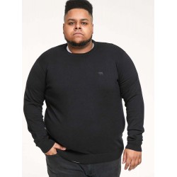 D555 Jovanni Crew Neck Sweater - Black