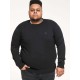 D555 Jovanni Crew Neck Sweater - Black