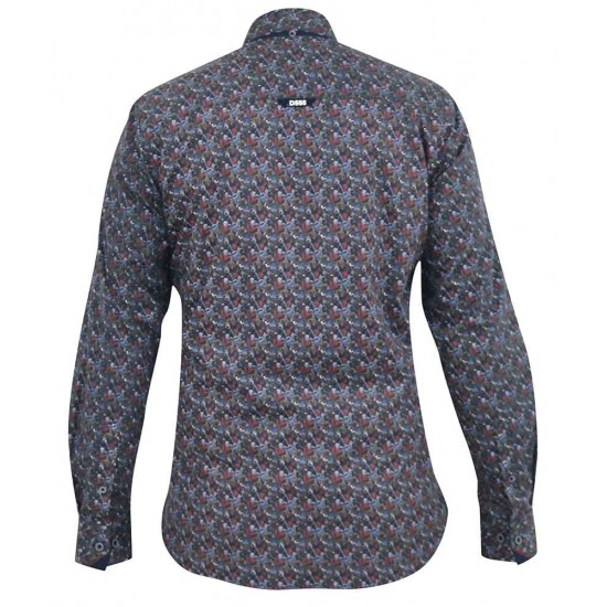 D555 Jordan Floral Long Sleeve Shirt