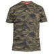 D555 Gaston Camouflage Print T-Shirt - Green