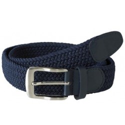 D555 Dani Stretch Braided Belt - Navy