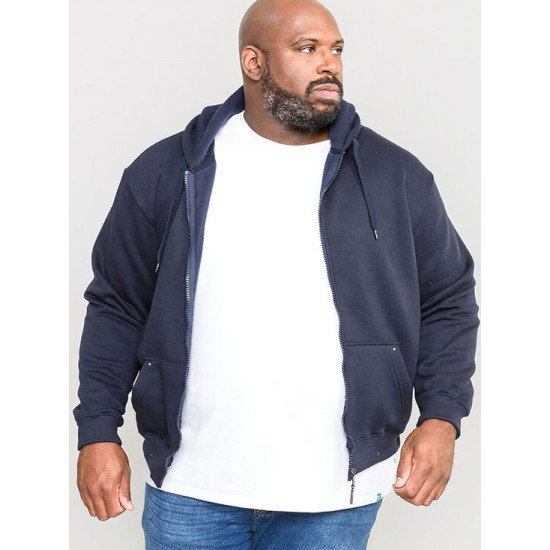 Duke Cantor Heavyweight Full Zip Hoodie - Navy