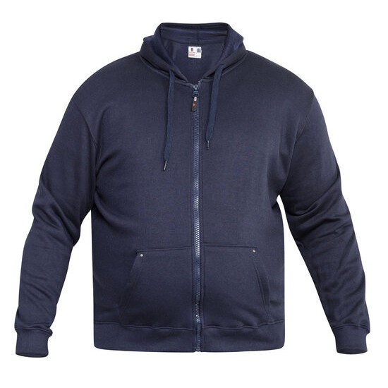 Duke Cantor Heavyweight Full Zip Hoodie - Navy