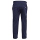 D555 Rory Lightweight Jogging Bottoms with Open Hem - Navy