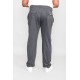 D555 Rory Lightweight Jogging Bottoms with Open Hem - Grey