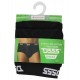 D555 Pack of 2 Y-Front Cotton Briefs - Black