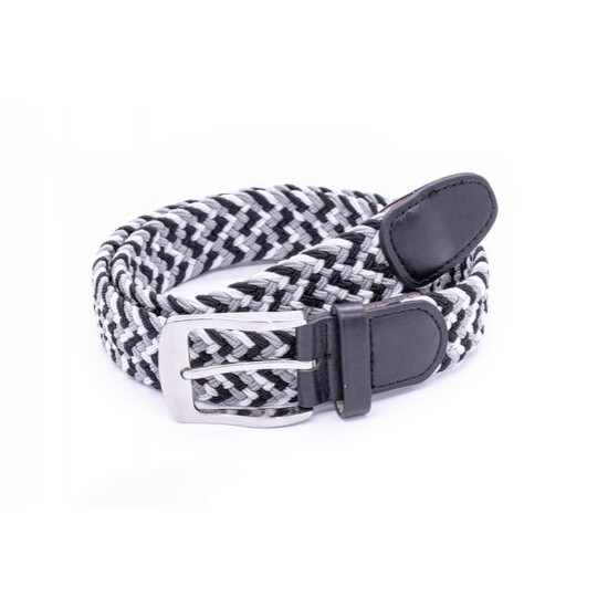 D555 Quinn Stretch Braided Belt - Multi Coloured