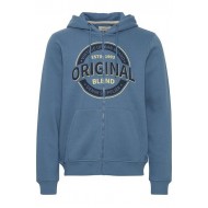 Blend Full Zip Hoodie - Blue