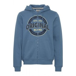 Blend Full Zip Hoodie - Blue