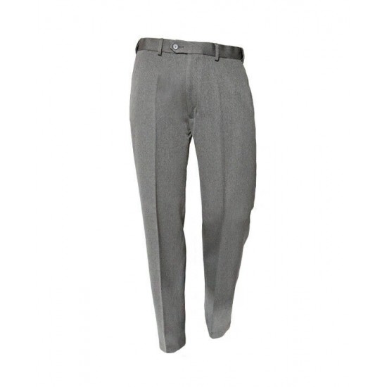 Carabou Cavalry Twill Expandable Waist Trousers - Mid Grey Carabou Cavalry Twill Expandable Waist Trousers - Mid Grey