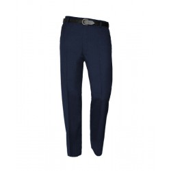 CLASSIC NAVY POLYESTER TROUSERS - SIZE 56R  62S