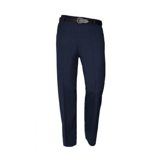 Carabou Classic Polyester Trousers - Navy