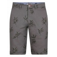 D555 Chapman Printed Stretch Shorts - Khaki