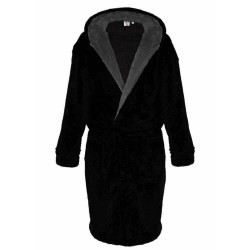 DUKE SUPER SOFT DRESSING GOWN WITH HOOD - SIZE 7XL