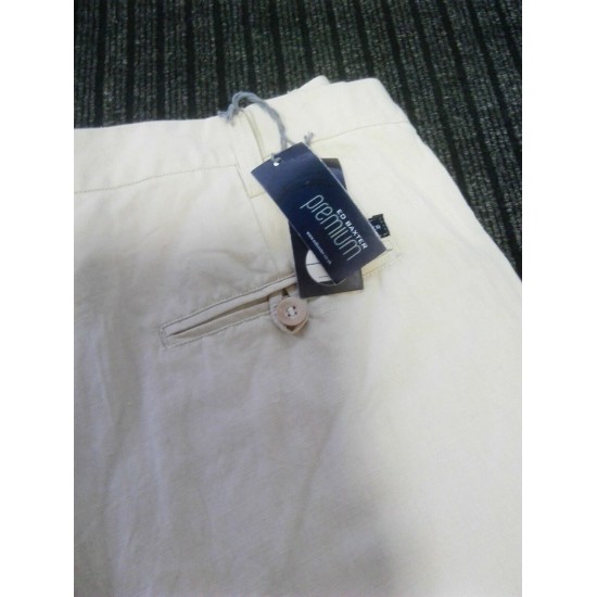 ED BAXTER PREMIUM ADAPT-A-WAIST LINEN TROUSERS - SIZE 42R ED BAXTER PREMIUM ADAPT-A-WAIST LINEN TROUSERS - SIZE 42R