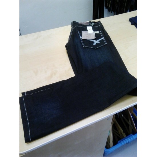 ED BAXTER EXTRA TALL BLACK FASHION JEAN 32" X 39" LEG ED BAXTER EXTRA TALL BLACK FASHION JEAN 32" X 39" LEG