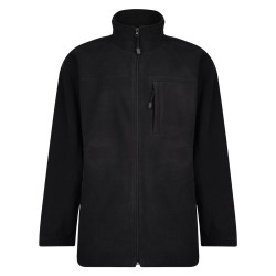 Espionage Bonded Fleece Jacket - Black