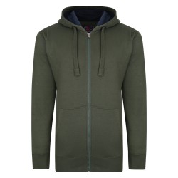 Kam Full Zip Hoodie - Olive