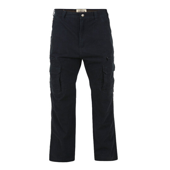 Kam Cargo Trousers - Black