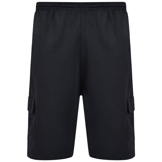 Kam Jersey Cargo Shorts - Black