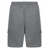 Kam Jersey Cargo Shorts - Charcoal