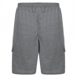 Kam Jersey Cargo Shorts - Charcoal 10XL/12XL