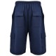 Kam Jersey Cargo Shorts - Navy