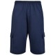 Kam Jersey Cargo Shorts - Navy
