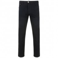 Kam Alba Stretch Chinos - Black