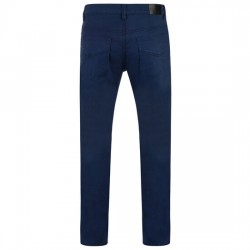 Kam Alba Tall Fit Stretch Chinos - Navy