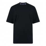 Kam Plain Crew Neck T-Shirt - Black