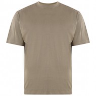 Kam Plain Crew Neck T-Shirt - Olive