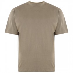 Kam Plain Crew Neck T-Shirt - Olive