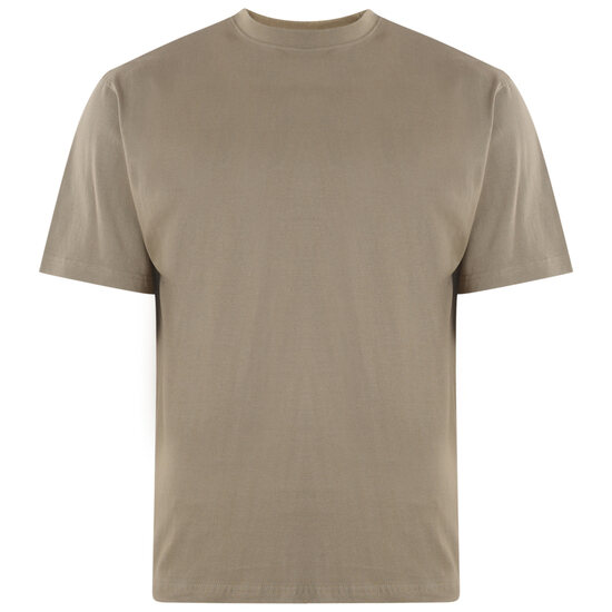 Kam Plain Crew Neck T-Shirt - Olive