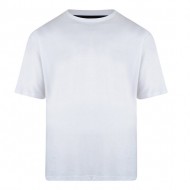 Kam Plain Crew Neck T-Shirt - White