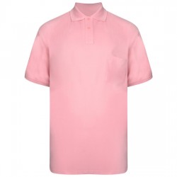 Kam Plain Polo Shirt - Pink